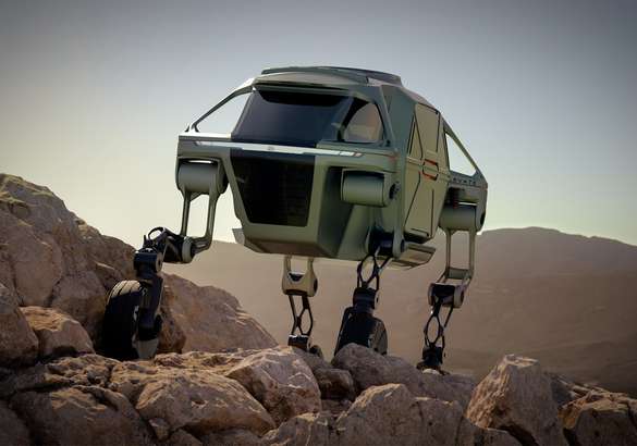 Hyundai показала свой первый шагающий концепт