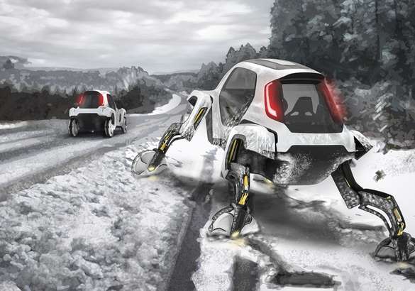 Hyundai показала свой первый шагающий концепт