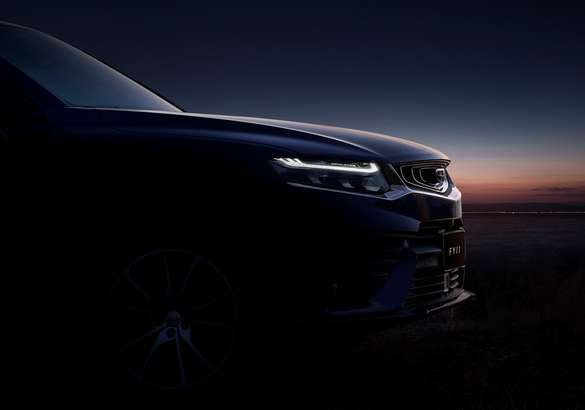 Geely показала миру силуэт нового купе-кроссовера в стиле BMW X4