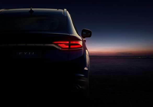 Geely показала миру силуэт нового купе-кроссовера в стиле BMW X4