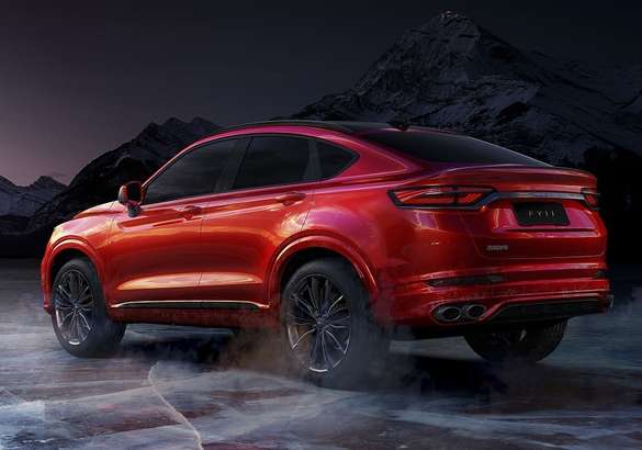 Geely рассказал о «начинке» будущего купе-кроссовера