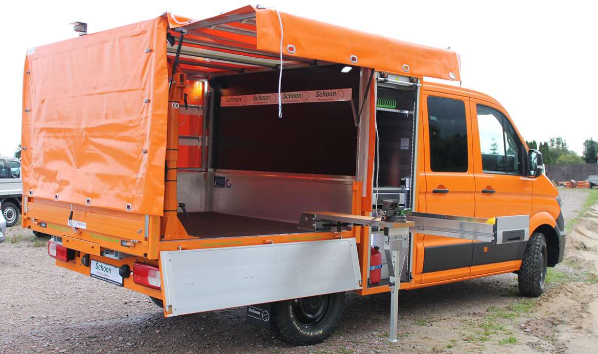 Volkswagen показал Crafter для садоводов