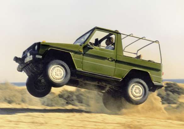 Mercedes отмечает 40-летие «Гелендвагена»