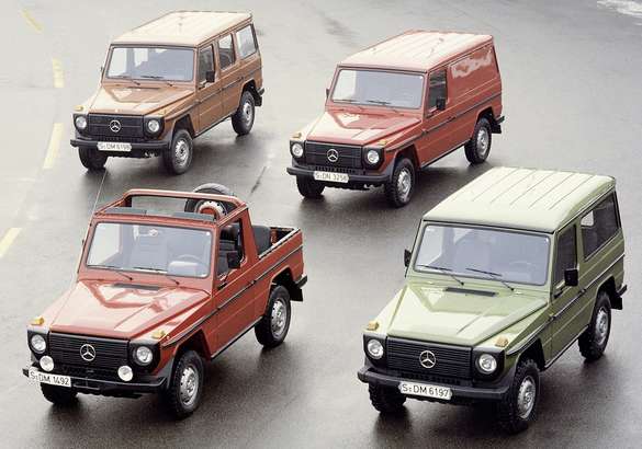 Mercedes отмечает 40-летие «Гелендвагена»