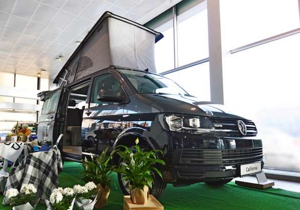 Volkswagen California Beach доехал до Петербурга