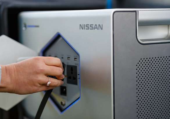 Nissan и OPUS придумали, как использовать отработанные батареи