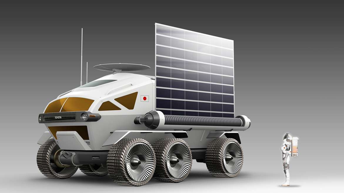 JAXA и Toyota разработают обитаемый луноход