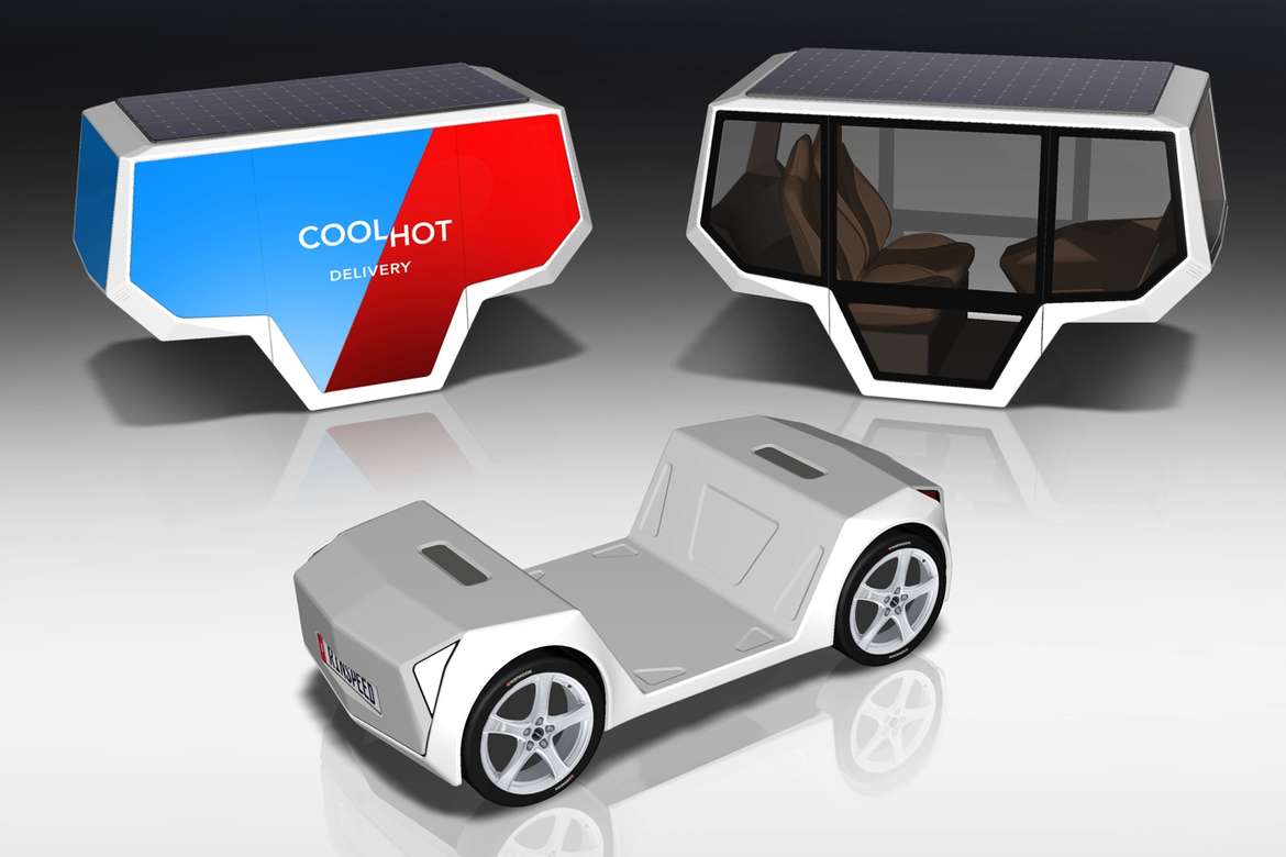 Микроавтомобили Rinspeed поедут на шинах Hankook