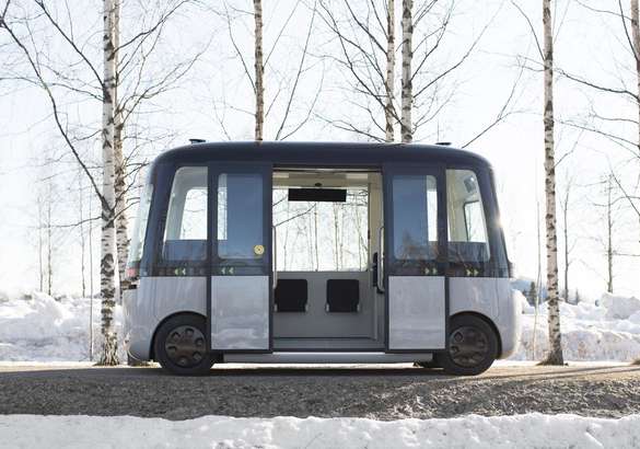 Nokian поставила шины для беспилотного автобуса