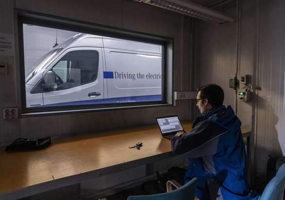 Mercedes-Benz eSprinter прошел зимний тест на выносливость