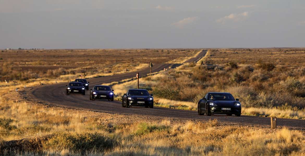 Электрический Porsche Taycan проходит финальные испытания