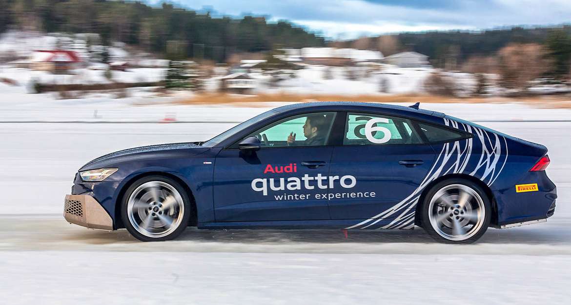 Audi Winter Experience 2019: узнаем предел возможностей A7 Sportback