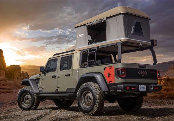 Представлены шесть концептов на базе пикапа Jeep Gladiator