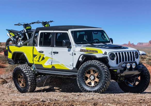 Представлены шесть концептов на базе пикапа Jeep Gladiator