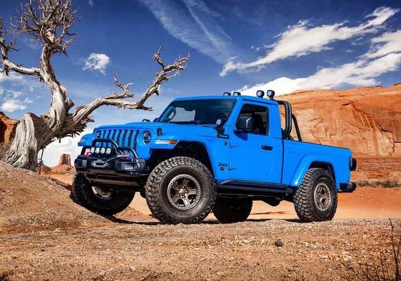Представлены шесть концептов на базе пикапа Jeep Gladiator