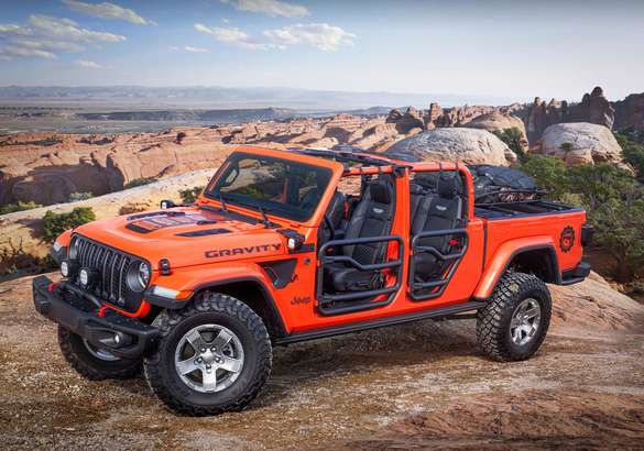 Представлены шесть концептов на базе пикапа Jeep Gladiator