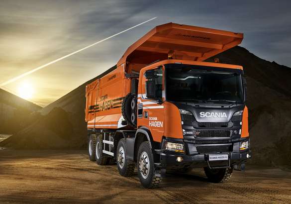 Mining World Russia 2019: Scania показала новые самосвалы