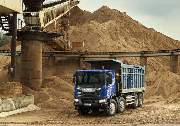 Mining World Russia 2019: Scania показала новые самосвалы