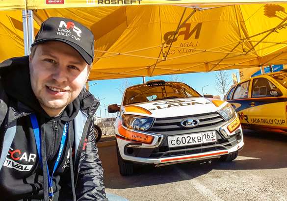 Стартуем в монокубке Lada Rally Cup на гоночной Lada Granta