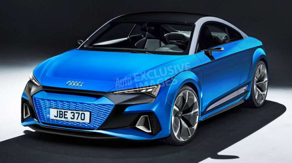 Появились первые изображения электрического преемника Audi ТТ