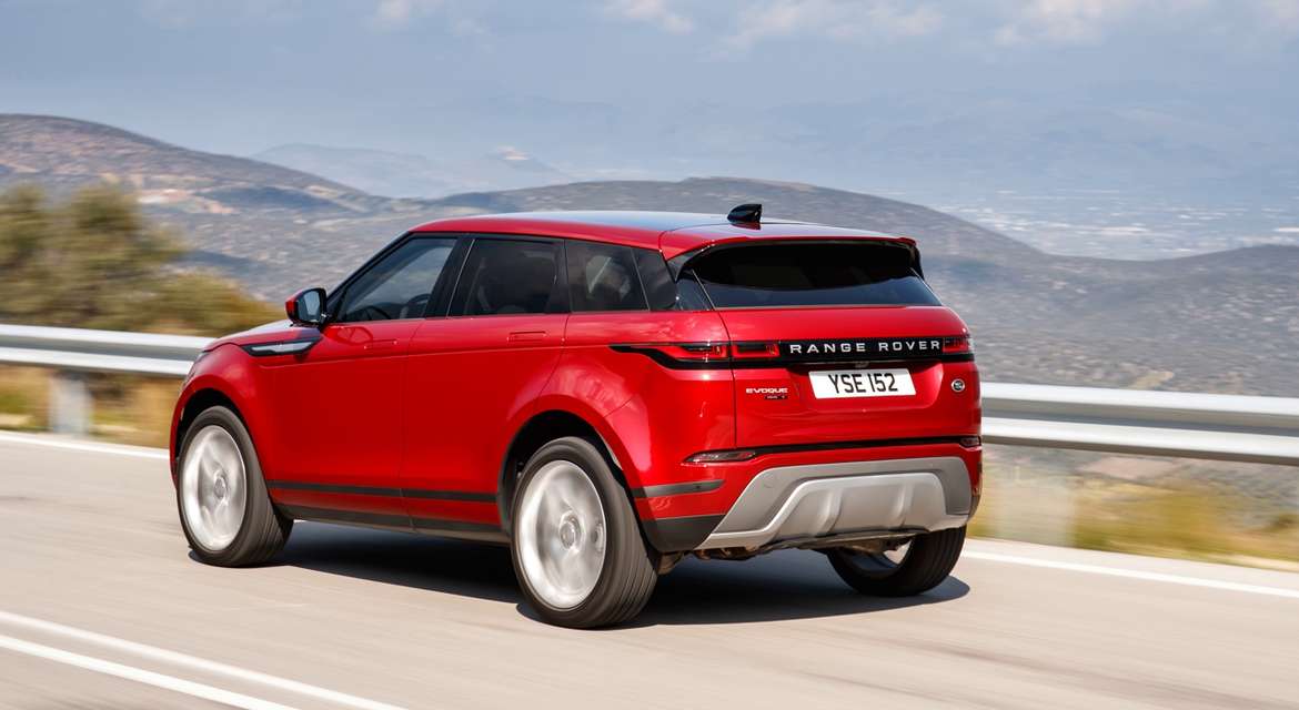 Range Rover Evoque доехал до России