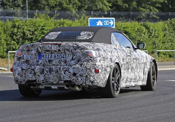 BMW M4 Cabriolet был пойман автошпионами