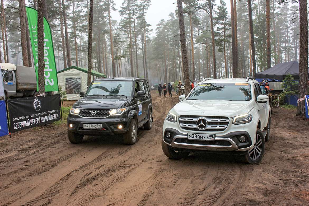 Mercedes-Benz X-Class на «Ладога-Трофи»: тест-драйв гламурного пикапа на трофи-рейде