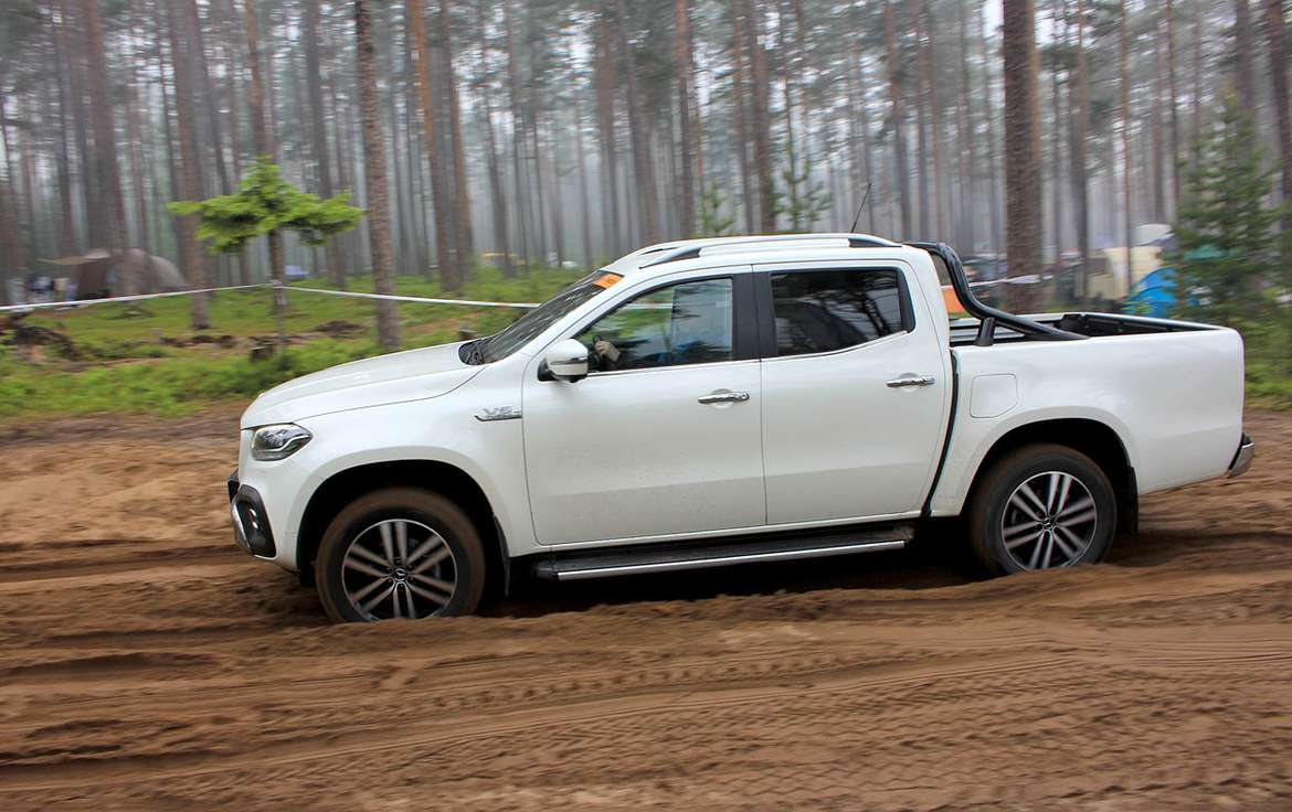 Mercedes-Benz X-Class на «Ладога-Трофи»: тест-драйв гламурного пикапа на трофи-рейде