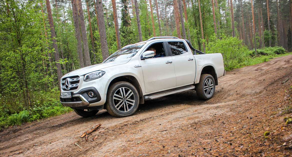 Mercedes-Benz X-Class на «Ладога-Трофи»: тест-драйв гламурного пикапа на трофи-рейде