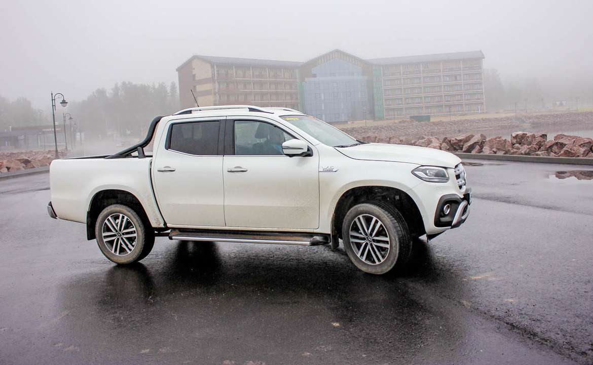Mercedes-Benz X-Class на «Ладога-Трофи»: тест-драйв гламурного пикапа на трофи-рейде