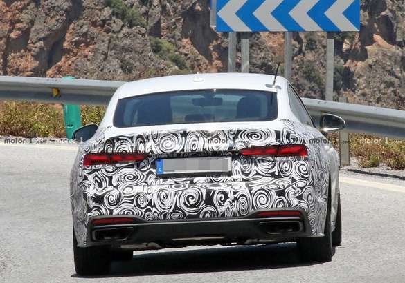 Фотошпионы поймали обновленный Audi A5 Sportback