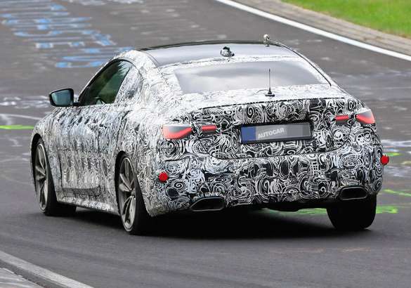 BMW начал испытания нового купе 4 серии