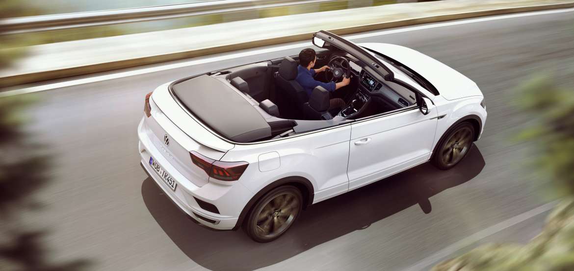 Volkswagen привезет во Франкфурт T-Roc без крыши