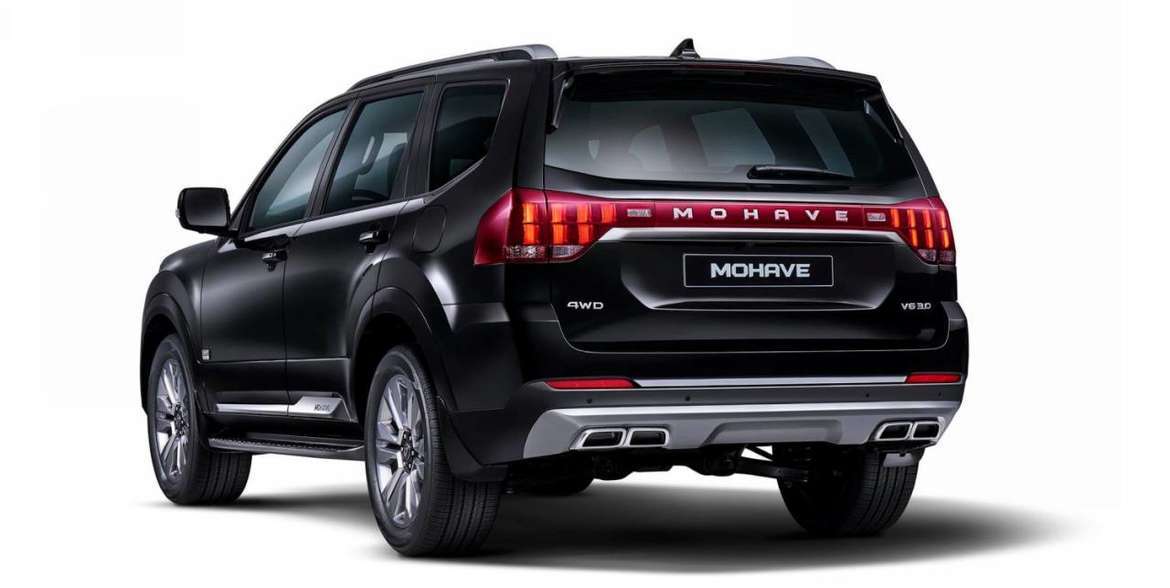Kia представила первое изображение салона нового Mohave