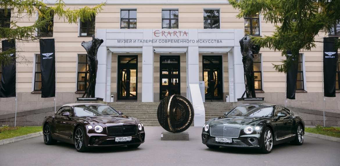 Новый Bentley Flying Spur доехал до Петербурга