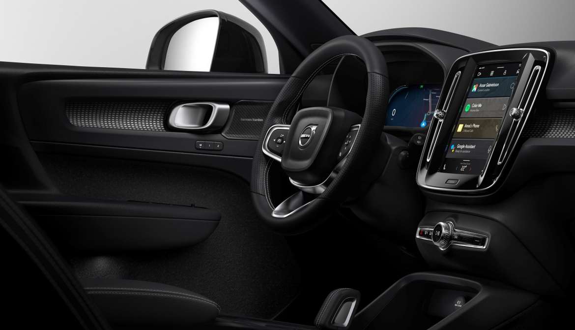 Электрический Volvo XC40 получит новую мультимедиа-систему от Google