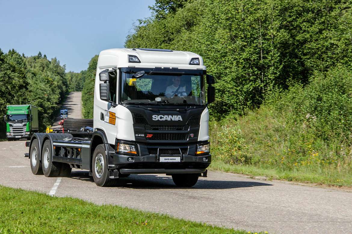Премьера и экспресс-тест Scania CNG: газ в приоритете