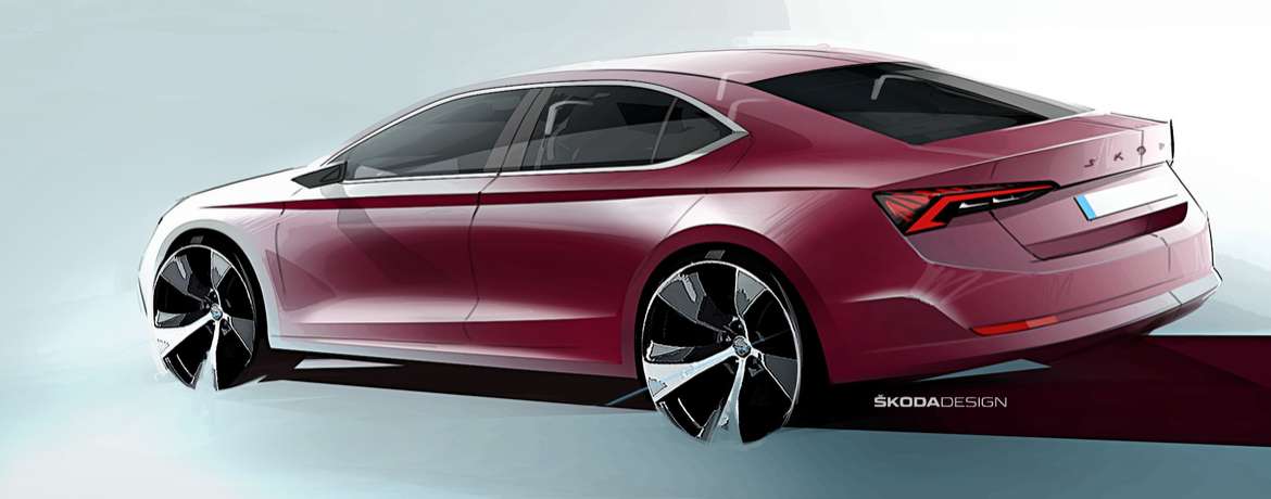 Skoda показала изображения Octavia четвертого поколения