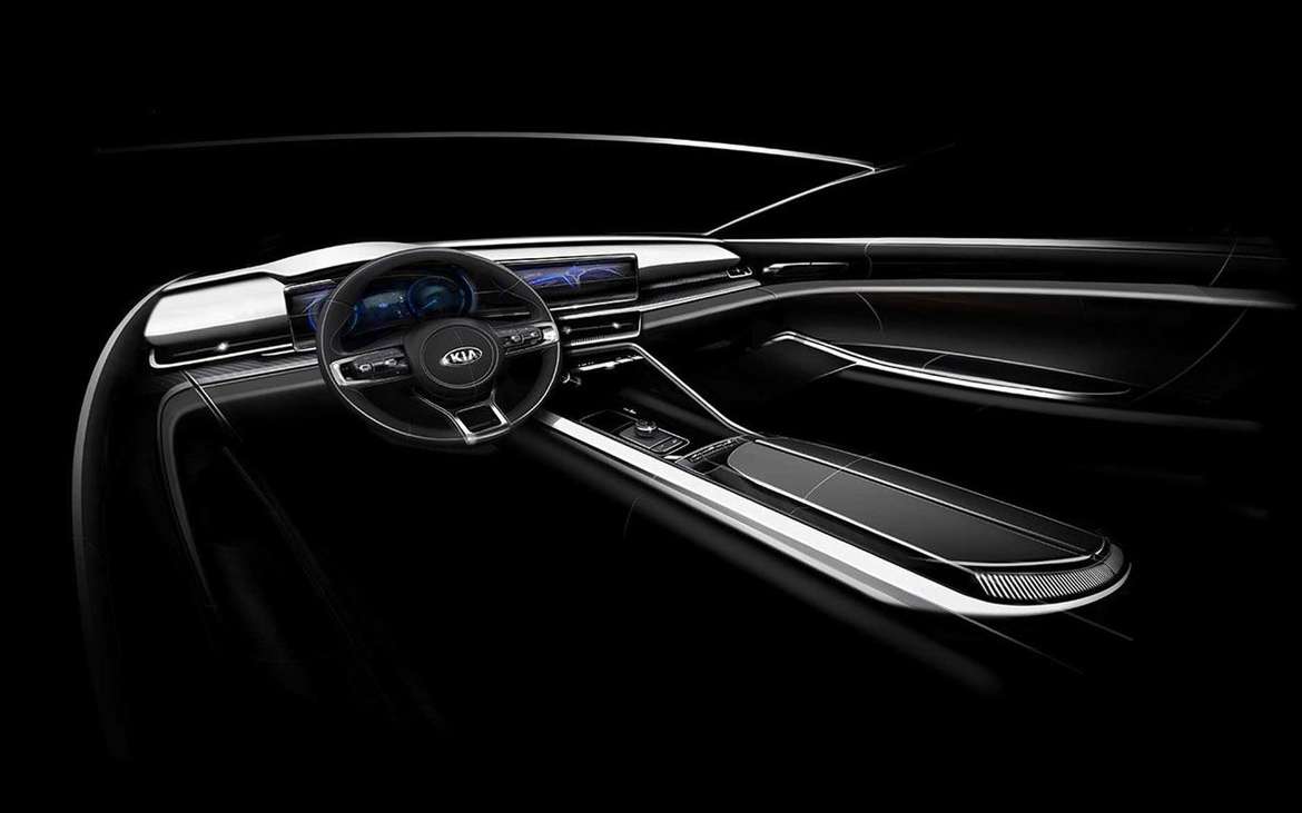 Kia показала внешность Optima нового поколения