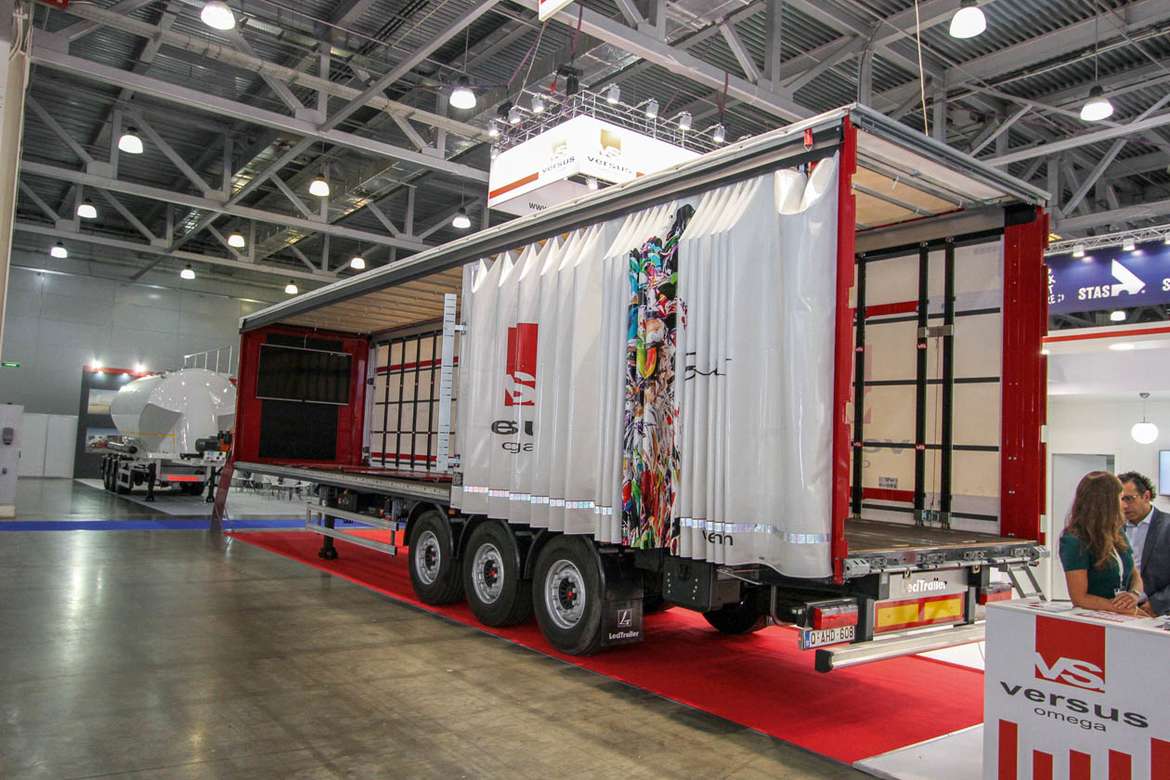 Обзор прицепов на выставке Comtrans 2019: прицепной состав