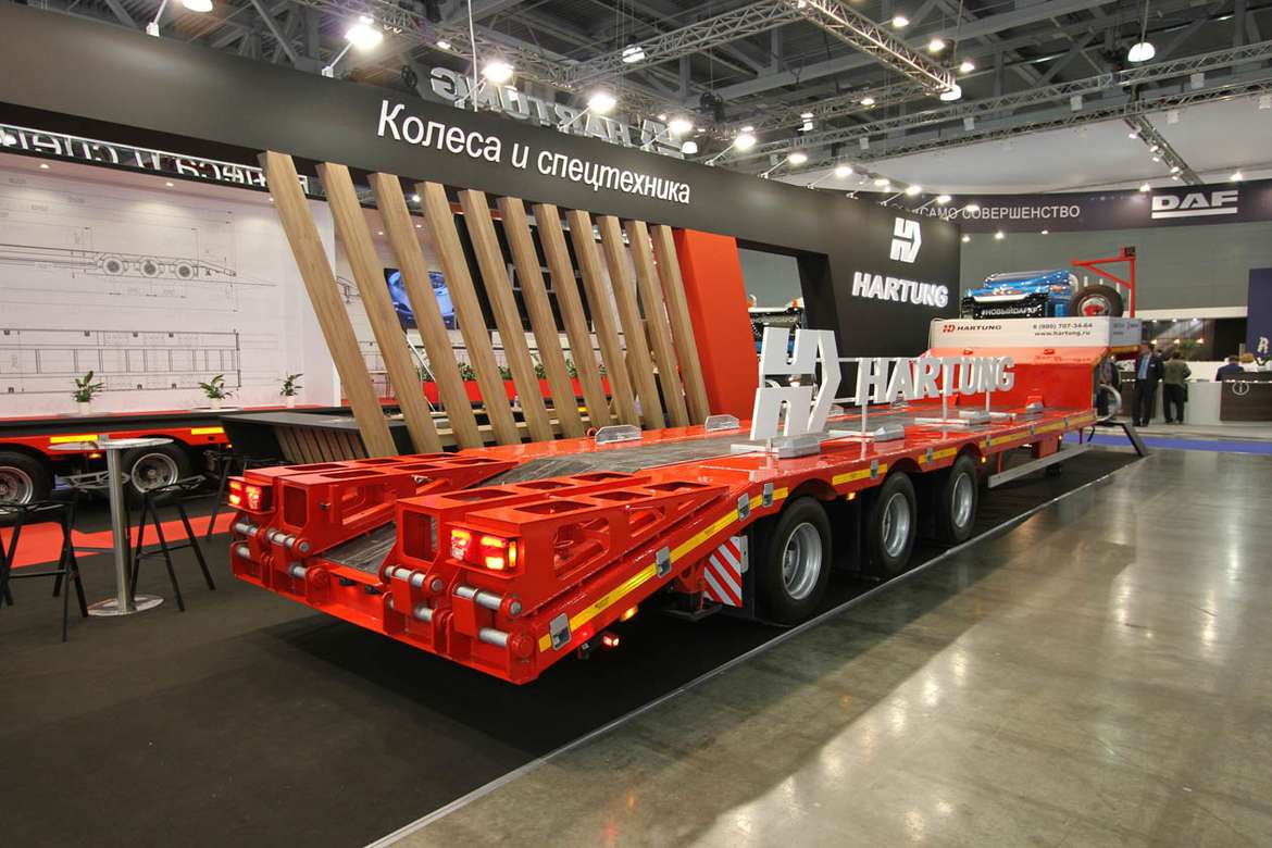 Обзор прицепов на выставке Comtrans 2019: прицепной состав
