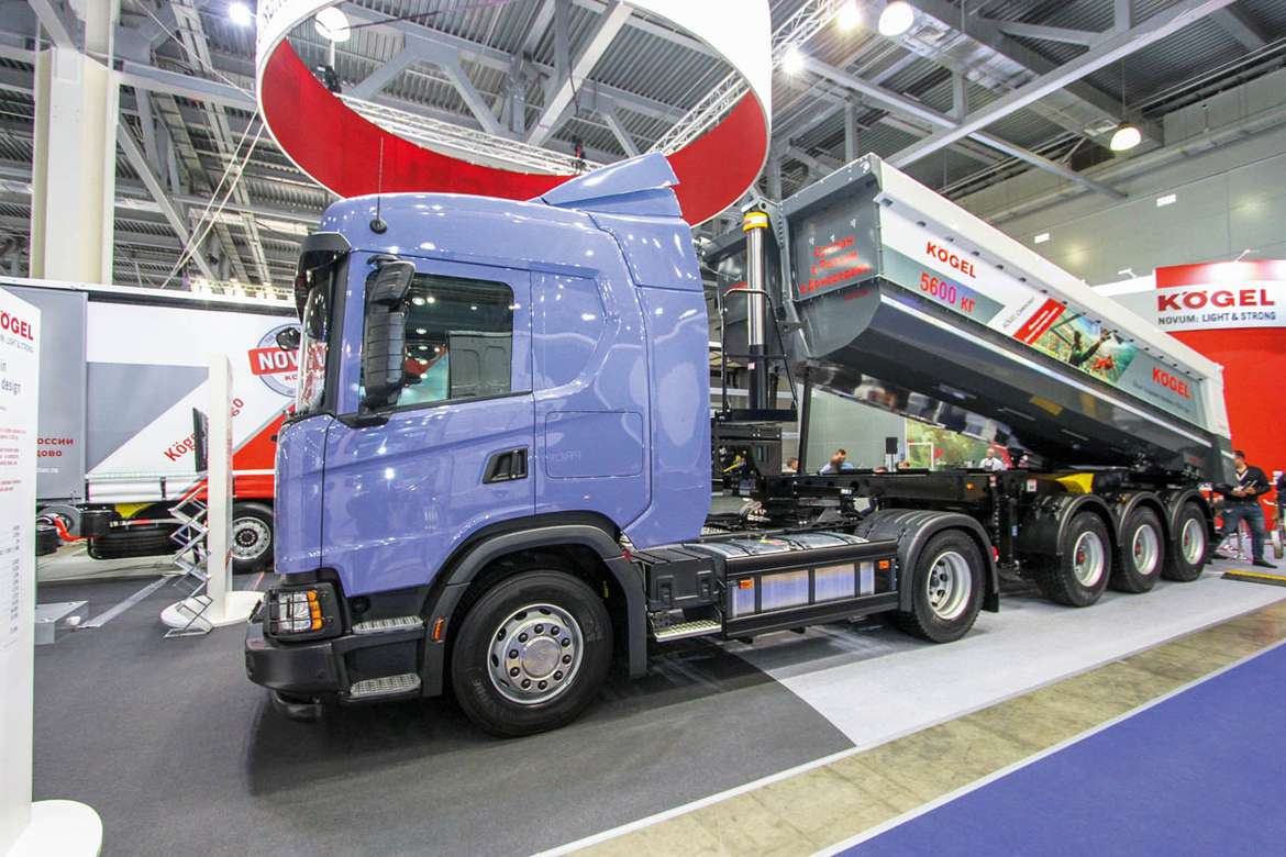 Обзор прицепов на выставке Comtrans 2019: прицепной состав