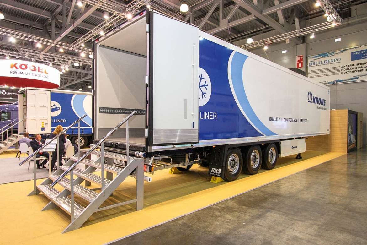 Обзор прицепов на выставке Comtrans 2019: прицепной состав