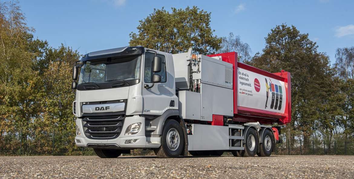 В Европе стартовали продажи нового электрогрузовика DAF