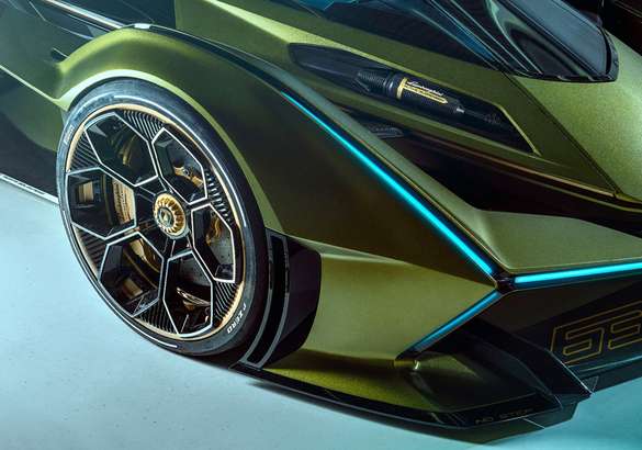 Lamborghini показал одноместный концепт Lambo V12 Vision Gran Turismo