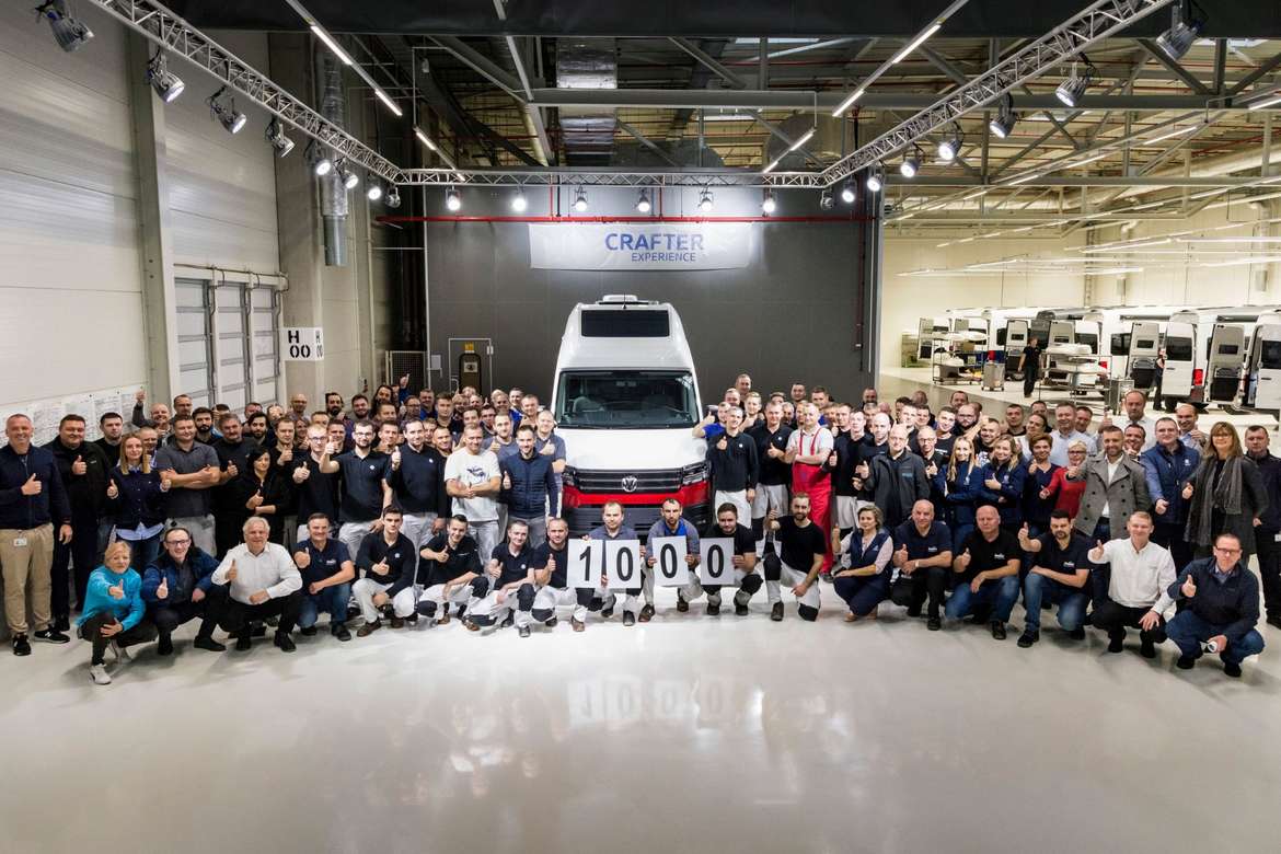 Volkswagen выпустил тысячый кемпер Grand California