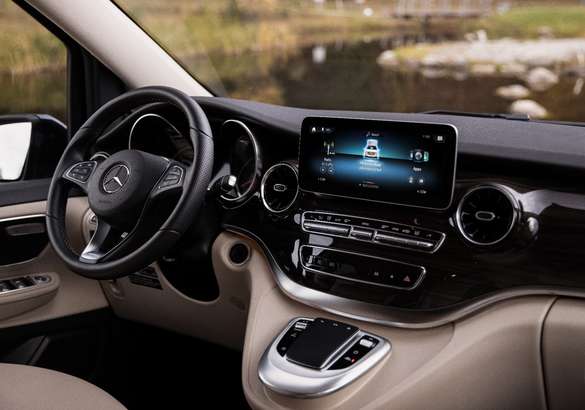 Обновленный Mercedes V-Class Marco Polo получит новый цифровой интерфейс