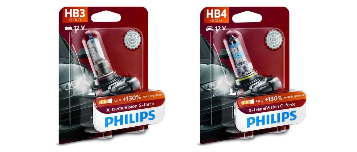 Philips расширил линейку ламп X-tremeVision G-force