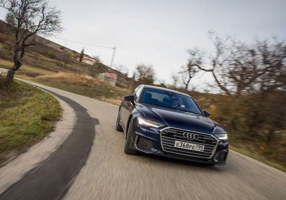 Тест-драйв Audi A6 45 TFSI и Audi A8 60 TFSI: установка на победу