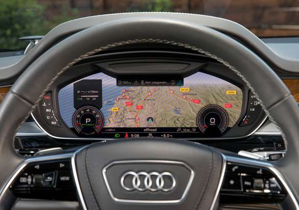 Тест-драйв Audi A6 45 TFSI и Audi A8 60 TFSI: установка на победу